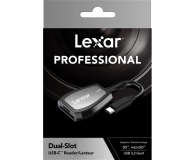 LEXAR Professional USB-C™ Dual-Slot Reader LRW470U-RNHNG - 1063586 - zdjęcie 4